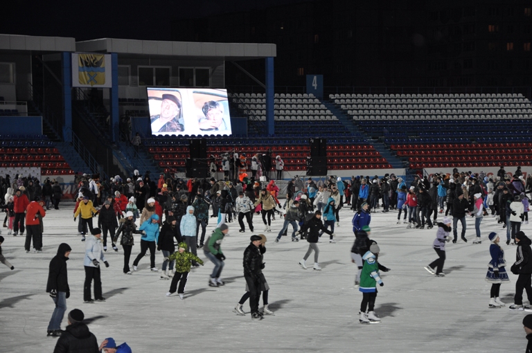 Сегодня в Оренбурге пройдет «Вечер на коньках»